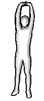 Stretching per spalle etricipiti