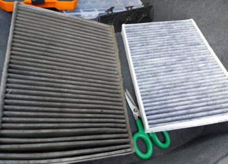 Sostituire filtro antipolline Volvo V70